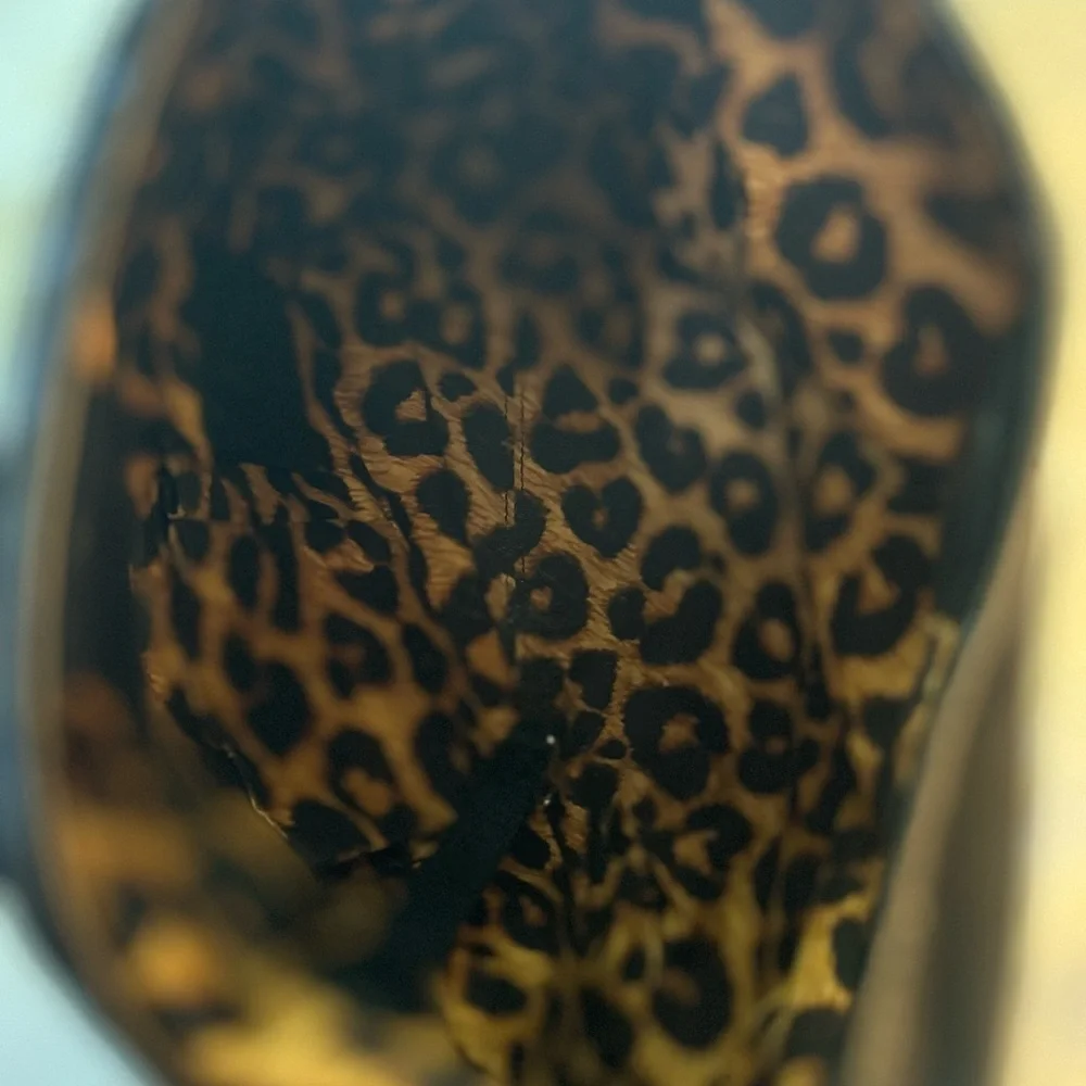 Brighton animal print hobo shoulder bag purse